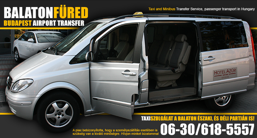 Budapest Airport to Balatonfured transfers Hungary